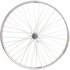 Achterwiel 28 cassette 9/10 speed zilver velg remrand_