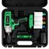 slagmoersleutel 1/2 380 nm met 4 doppen_