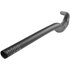 Stuurbocht alu 31.8 21mm rised 640 mm zwart gebogen_