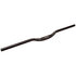 Stuurbocht alu 31.8 rised 30 mm 700 mm zwart gebogen_