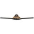 Stuurbocht alu 31.8 rised 20 mm 780 mm zwart recht_
