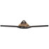 Stuurbocht alu 31.8 rised 20 mm 720 mm zwart _