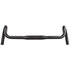 Stuurbocht gravel alu 31.8 440 mm  zwart gebogen_