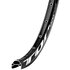 voorwiel 28/29 disc zwart CL zwart spaak QR 100 mm_