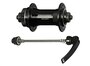 voorwiel 28/29 disc zwart CL zwart spaak QR 100 mm_